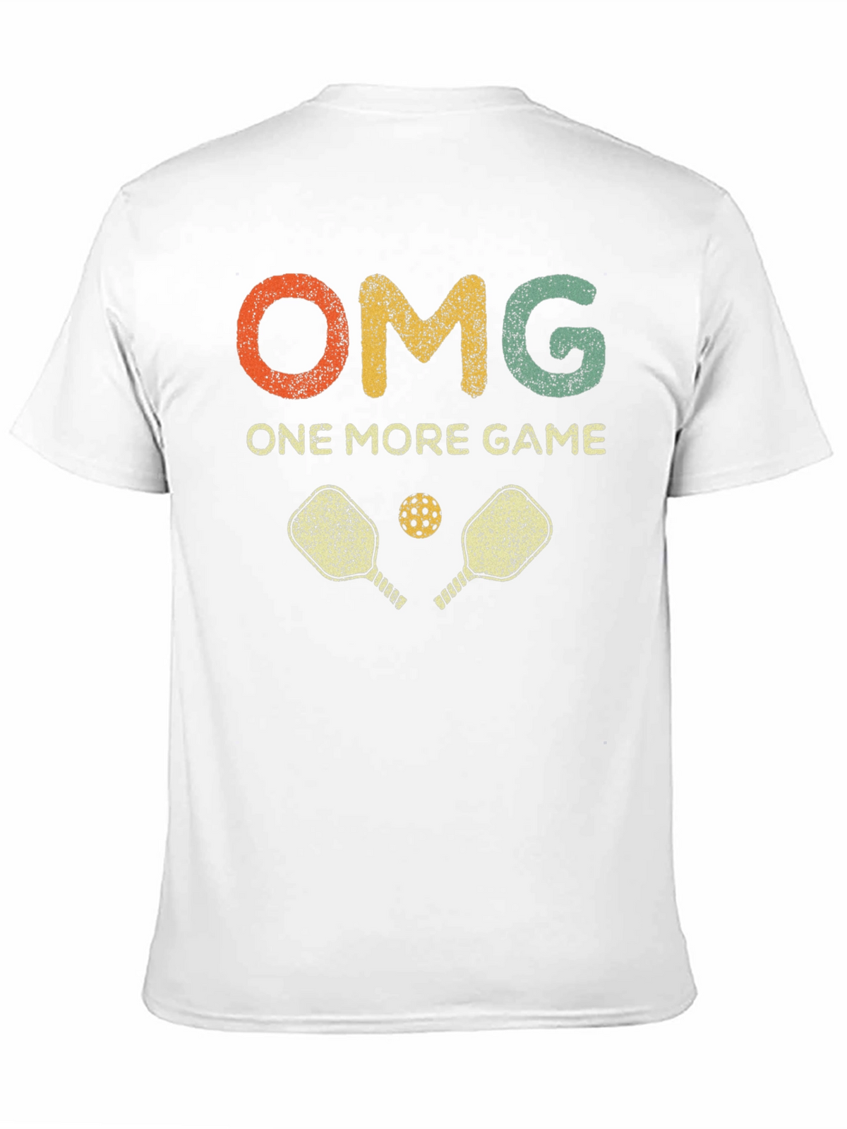 OMG One More Game Pickleball Graphic T-Shirt