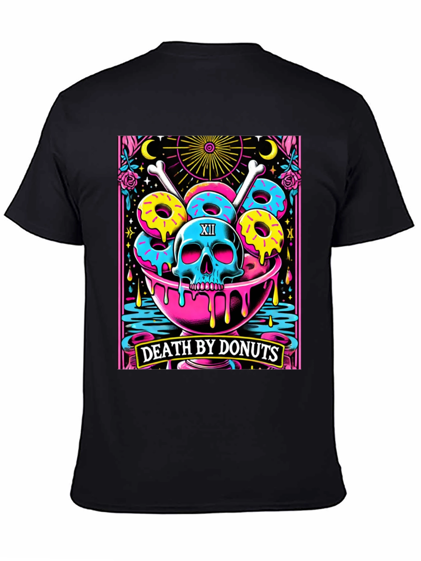 Death By Donuts Graphic T-Shirt