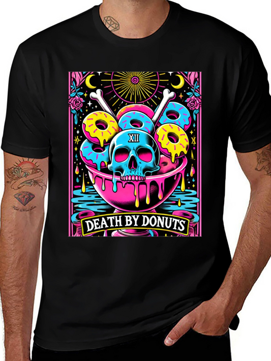Death By Donuts Graphic T-Shirt