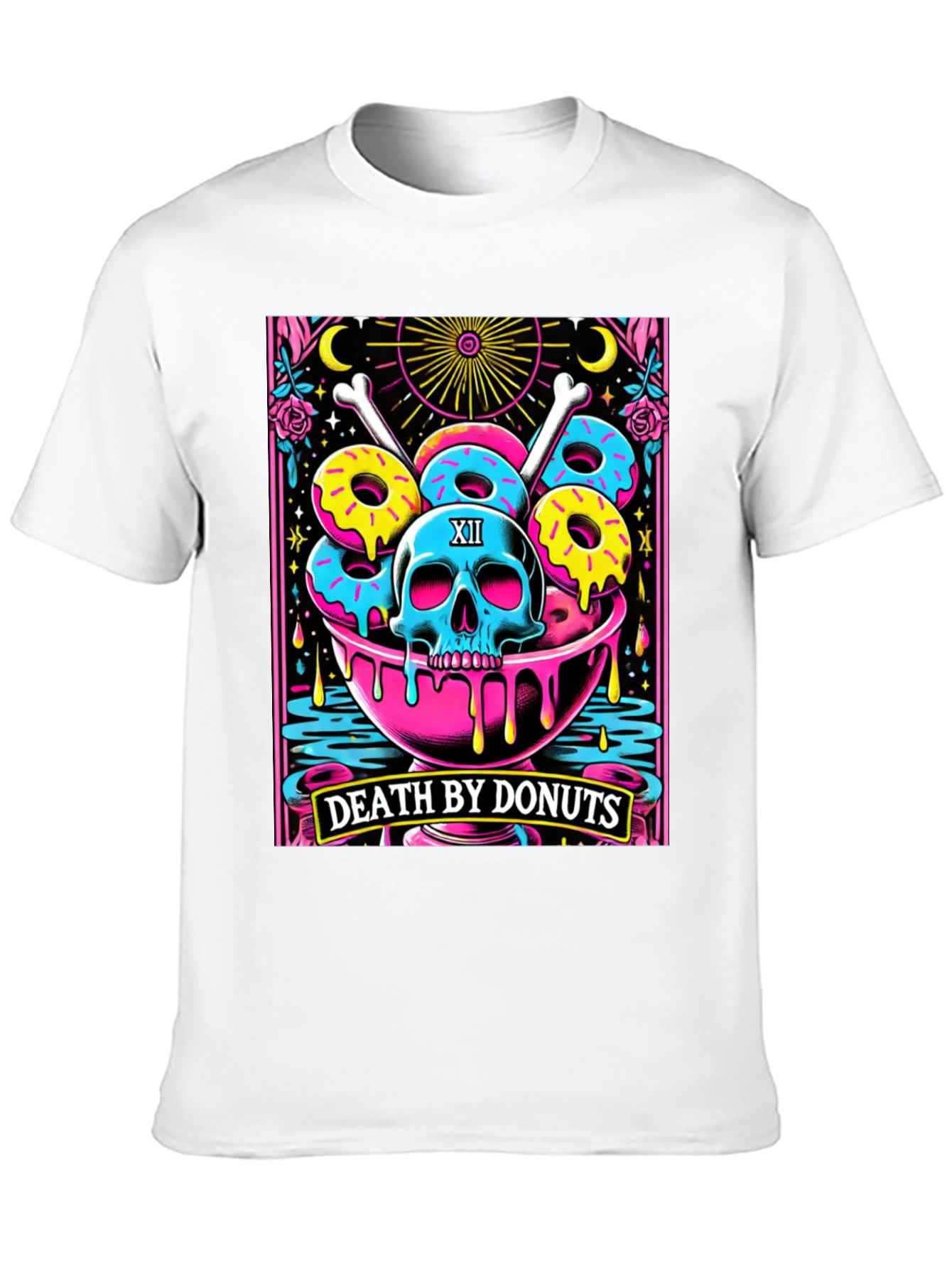 Death By Donuts Graphic T-Shirt