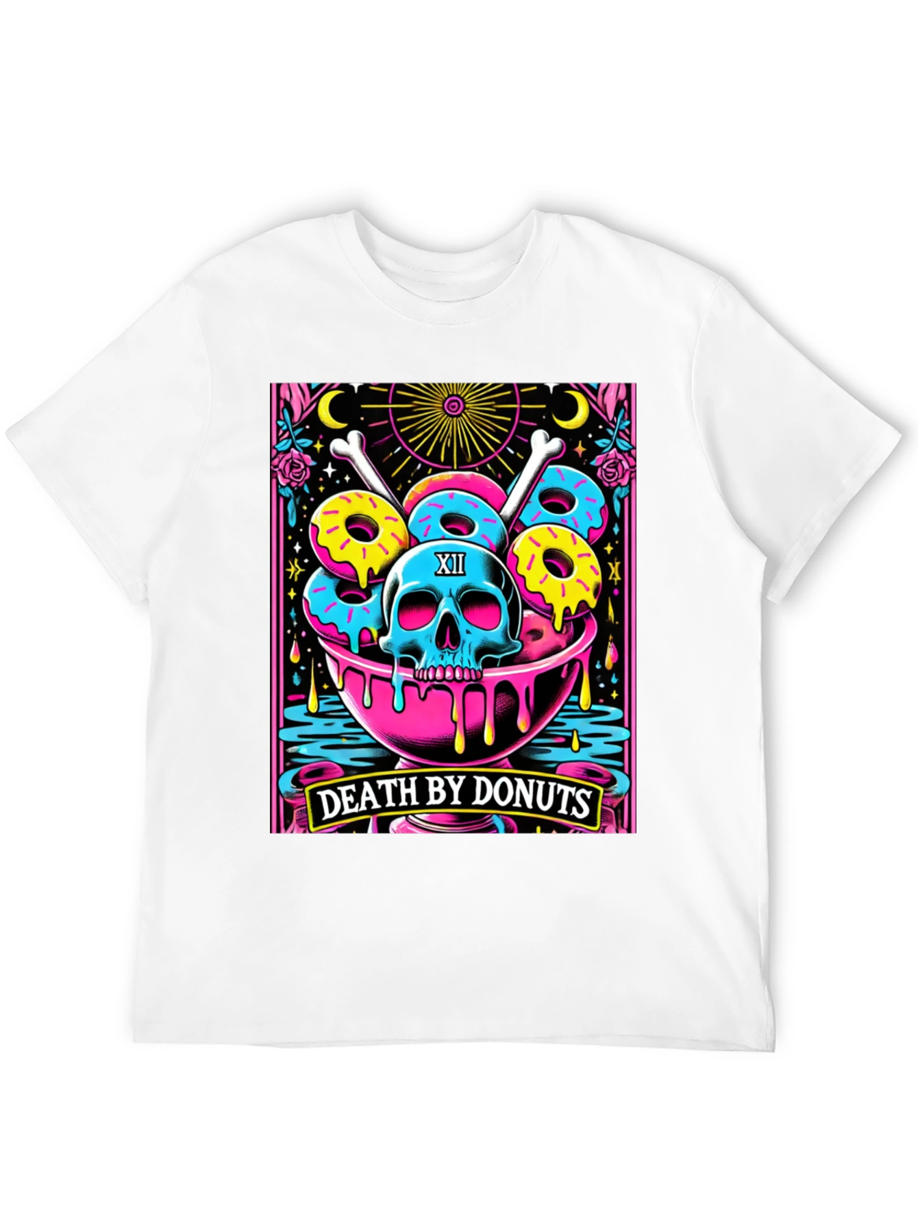 Death By Donuts Graphic T-Shirt
