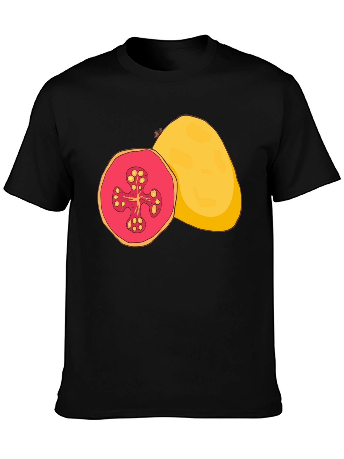 Guava Graphic Tee - Tropical Fruit Shirt