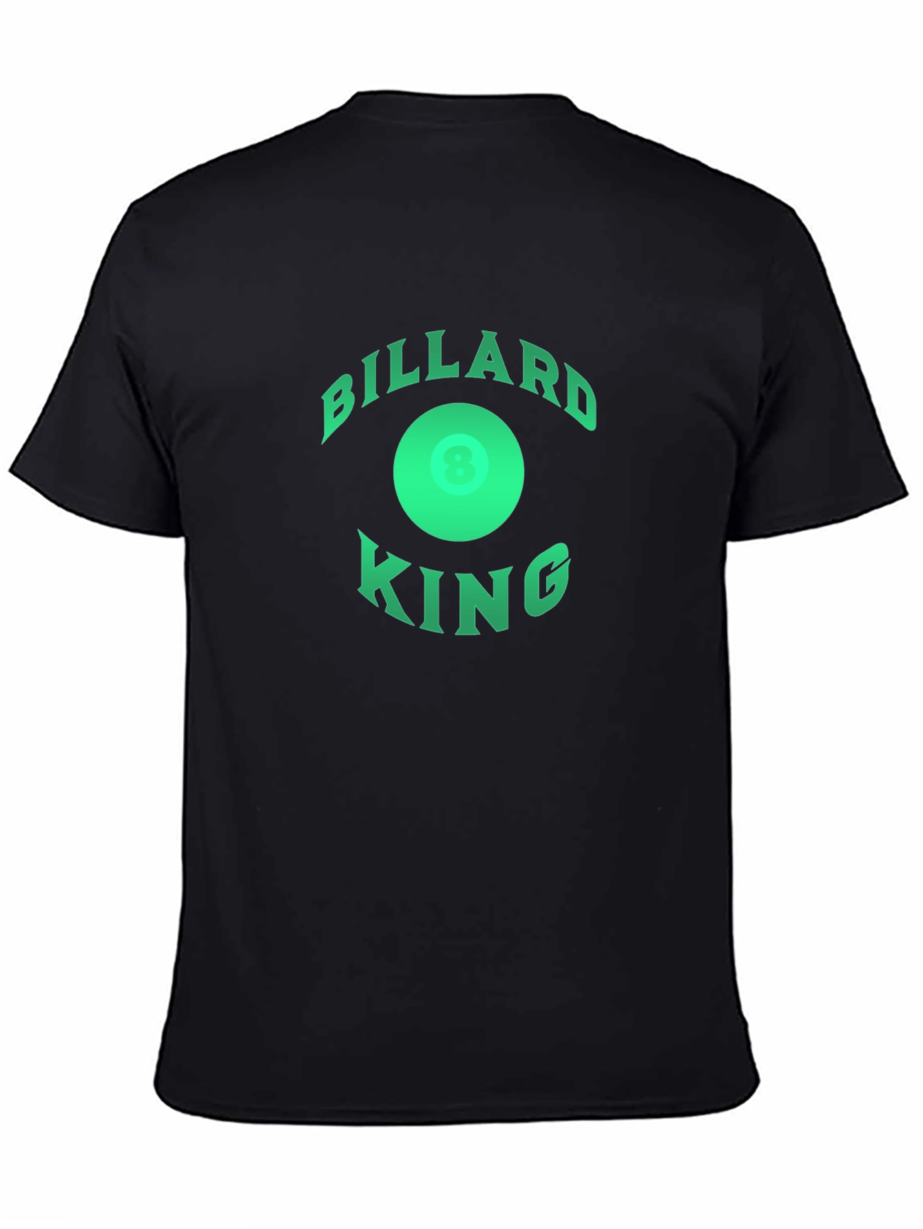 Billiard King T-Shirt - 8 Ball Design