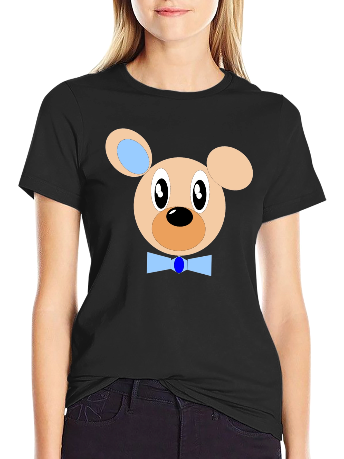 Cute Cartoon Bear T-Shirt - Fun & Casual