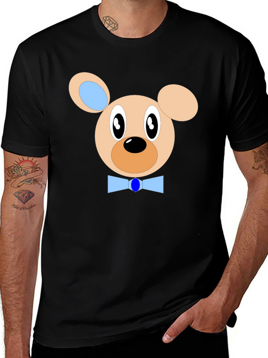 Cute Cartoon Bear T-Shirt - Fun & Casual