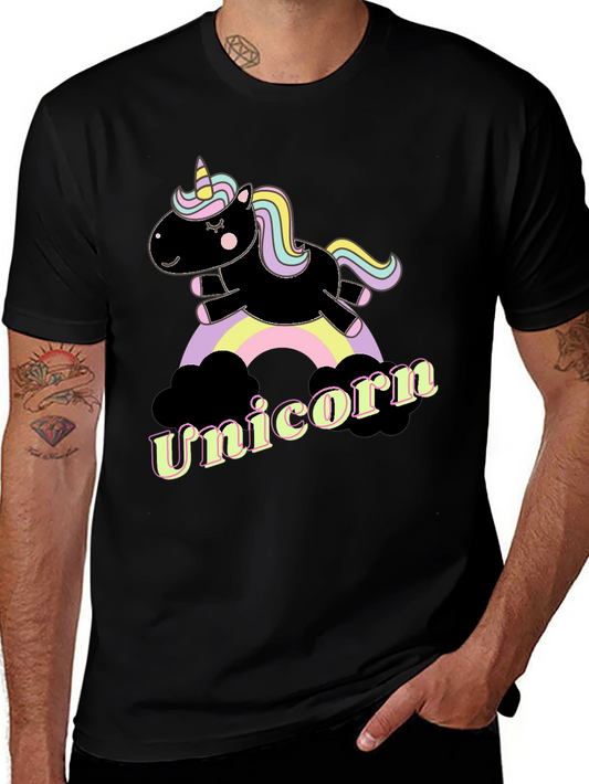 Unicorn Rainbow Graphic T-Shirt - Fun & Stylish