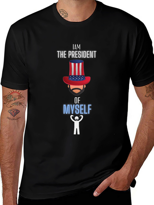 President of Myself Graphic T-Shirt
