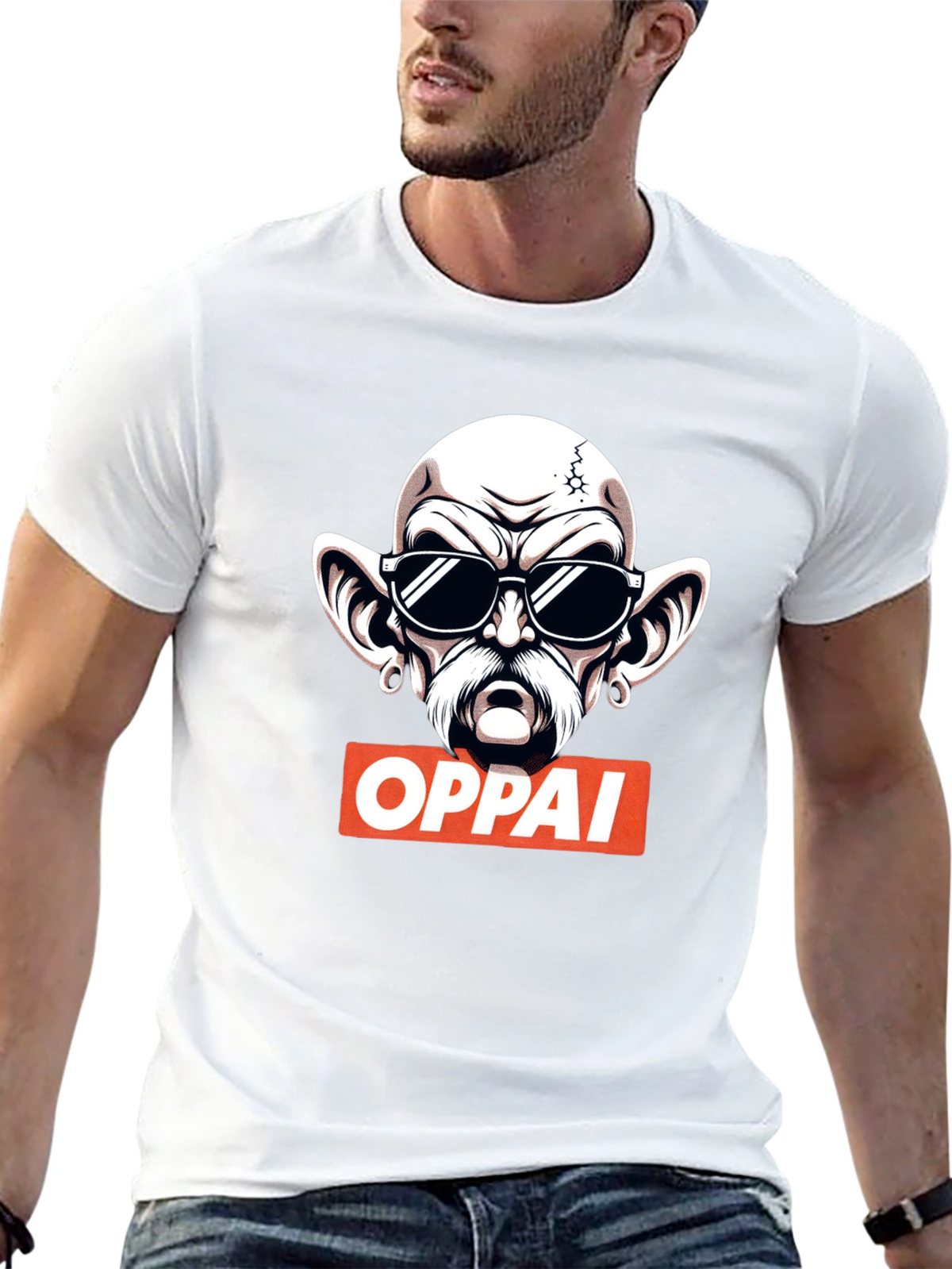 Bald Anime Man T-Shirt