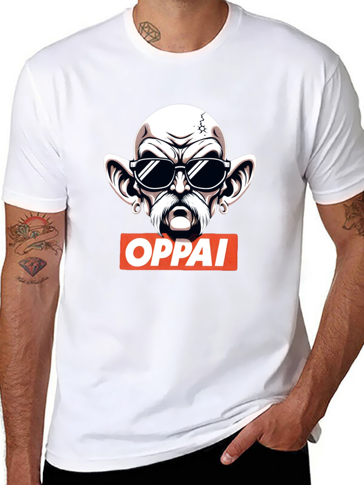 Bald Anime Man T-Shirt