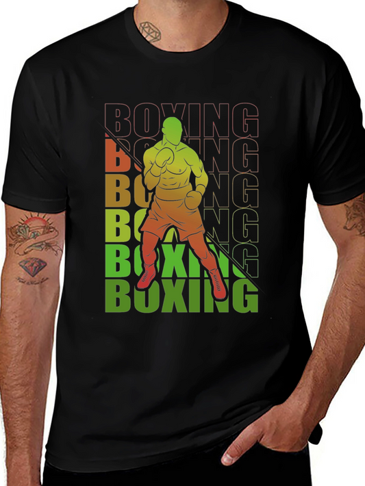 Boxing Retro T-Shirt - Mens Graphic Tee