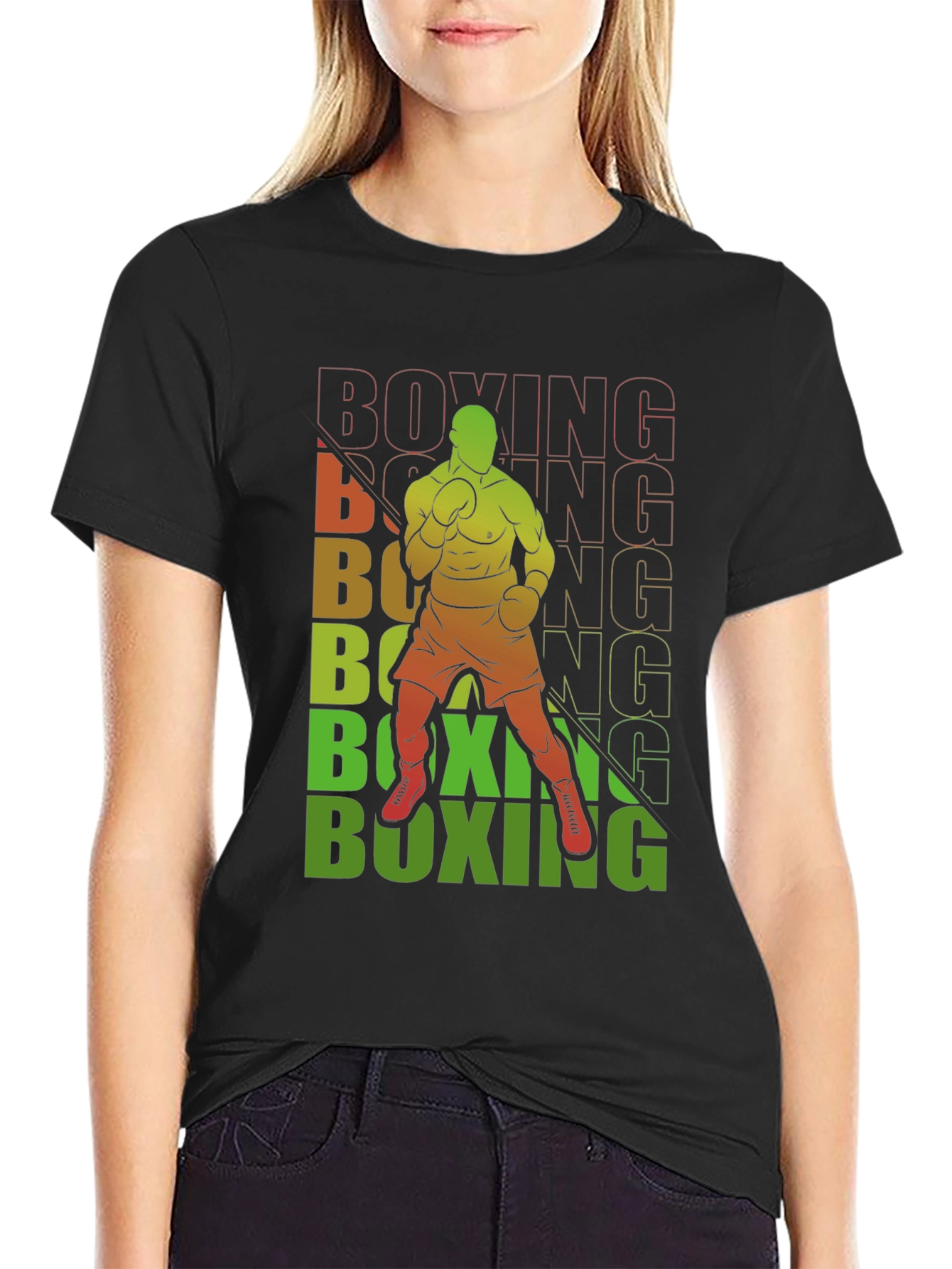 Boxing Retro T-Shirt - Mens Graphic Tee