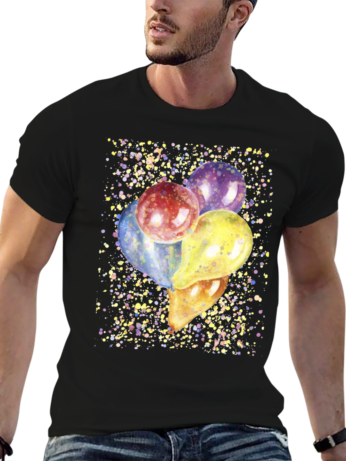 Watercolor Balloon T-Shirt
