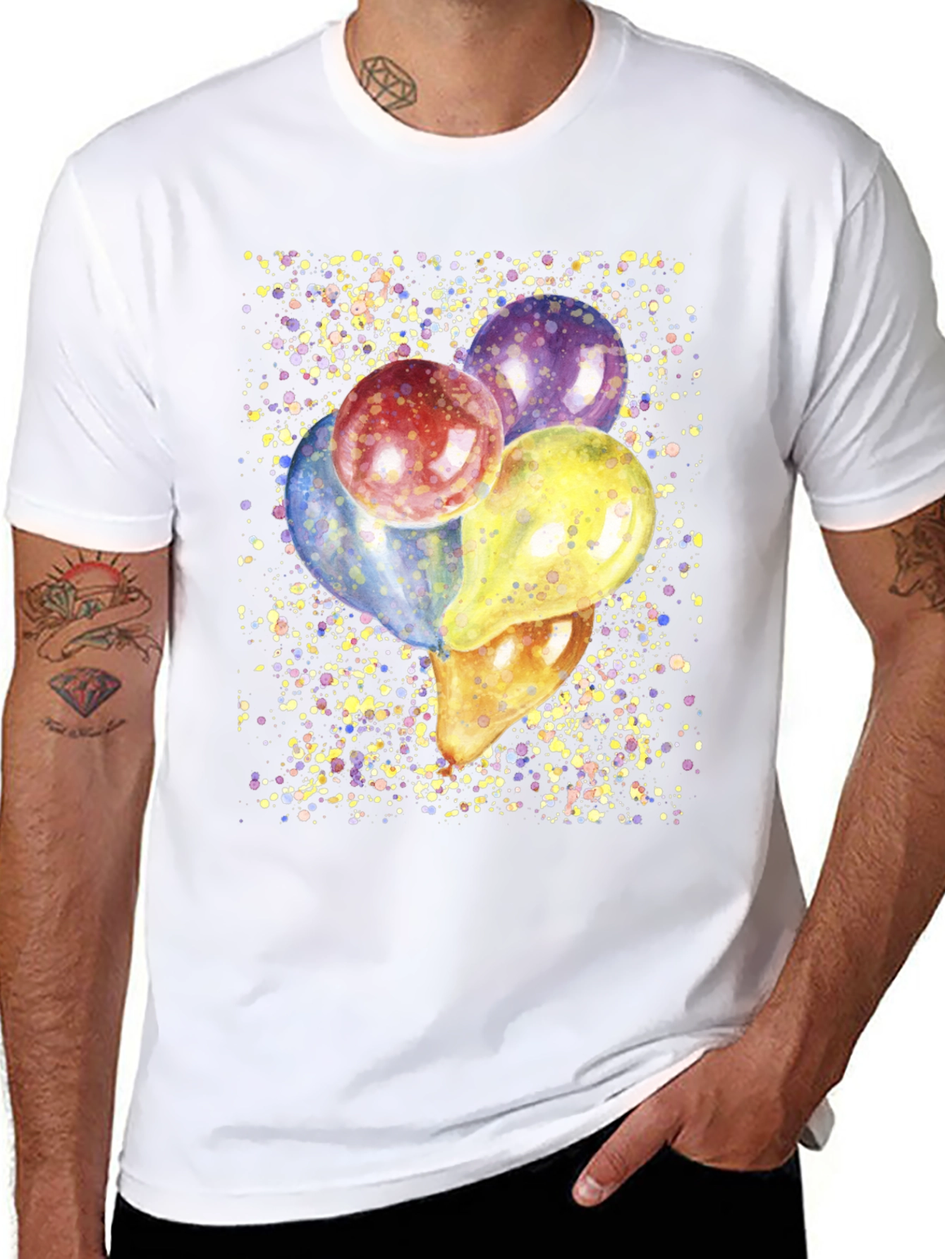 Watercolor Balloon T-Shirt