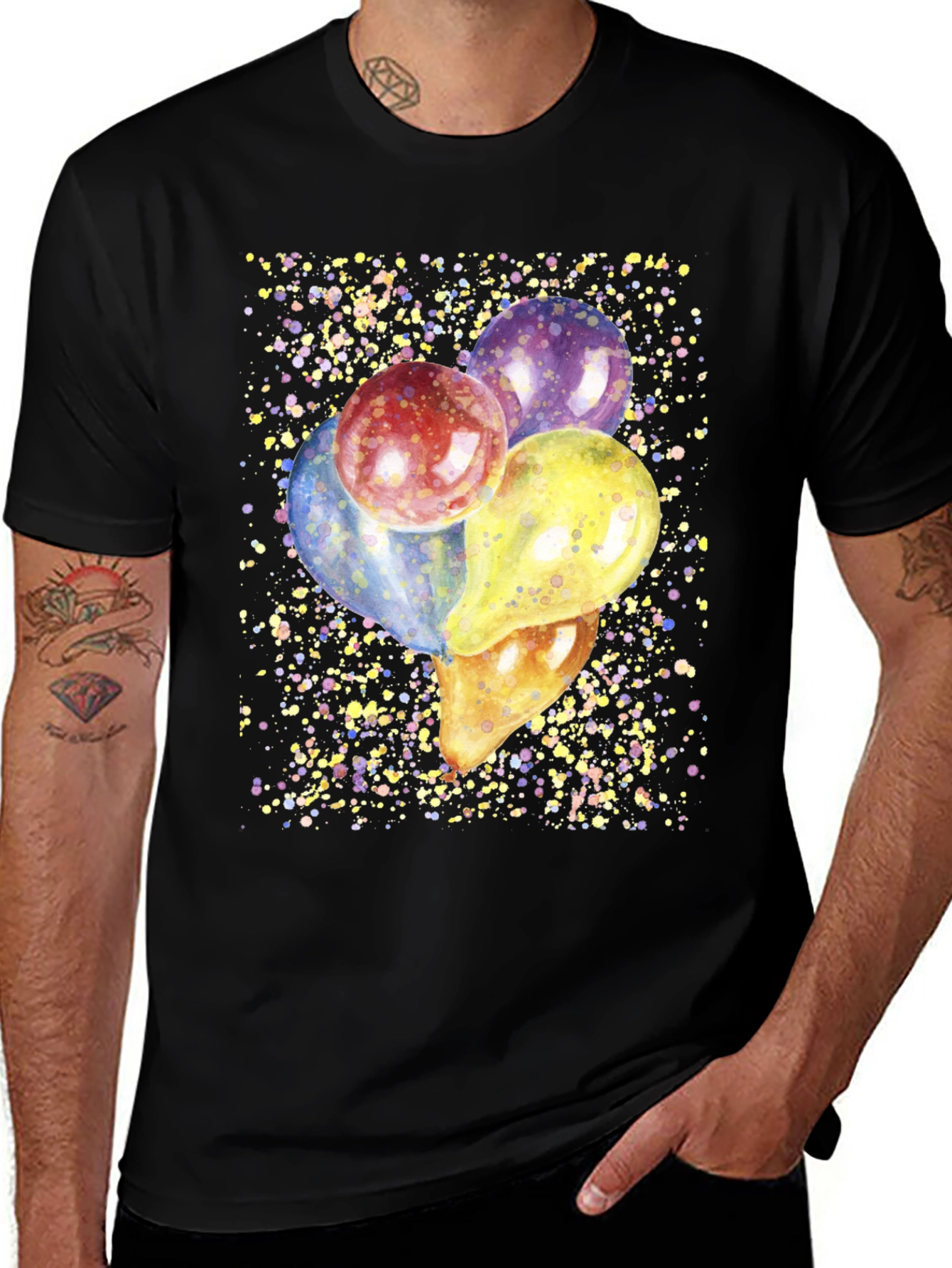 Watercolor Balloon T-Shirt