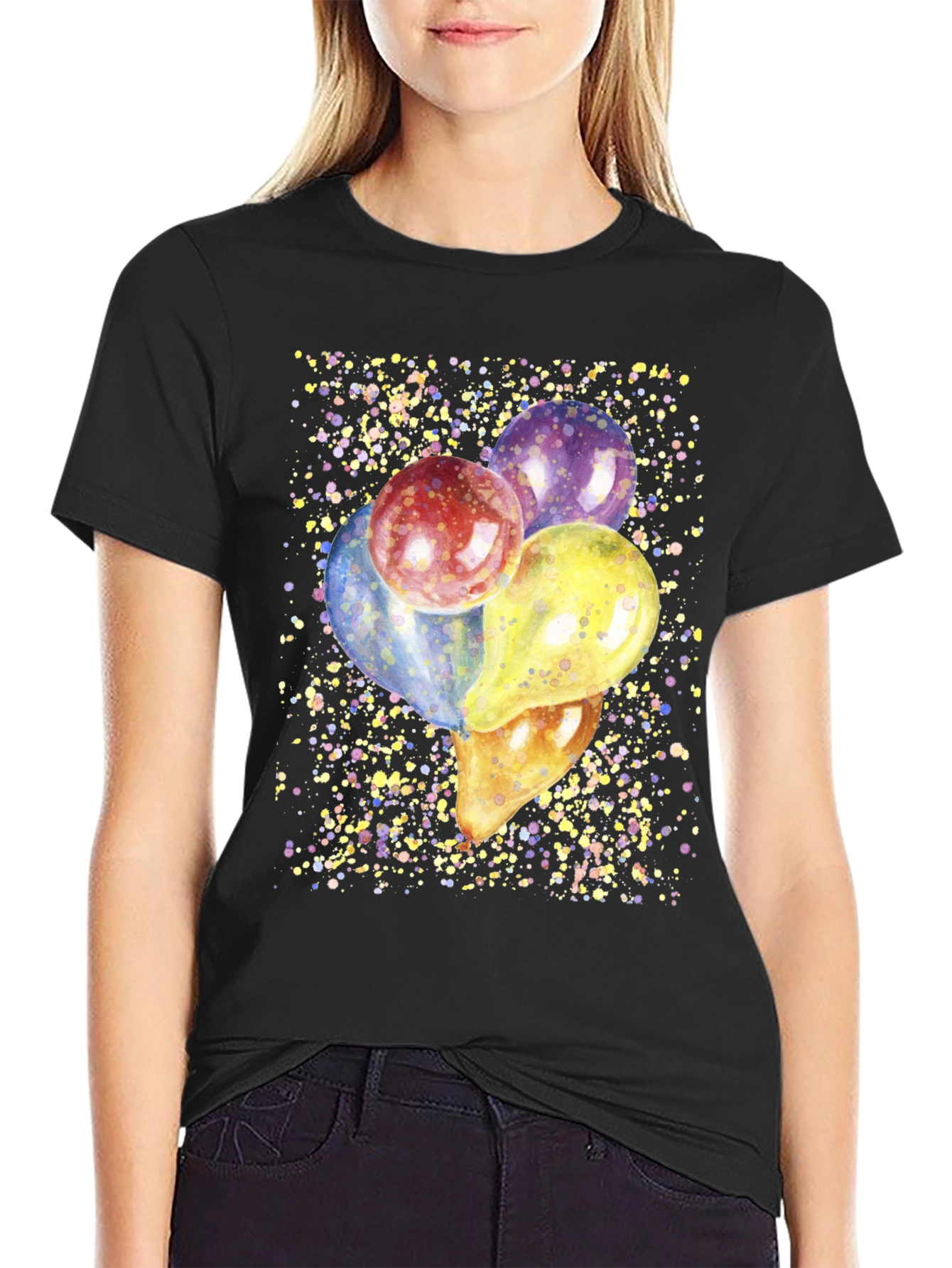 Watercolor Balloon T-Shirt