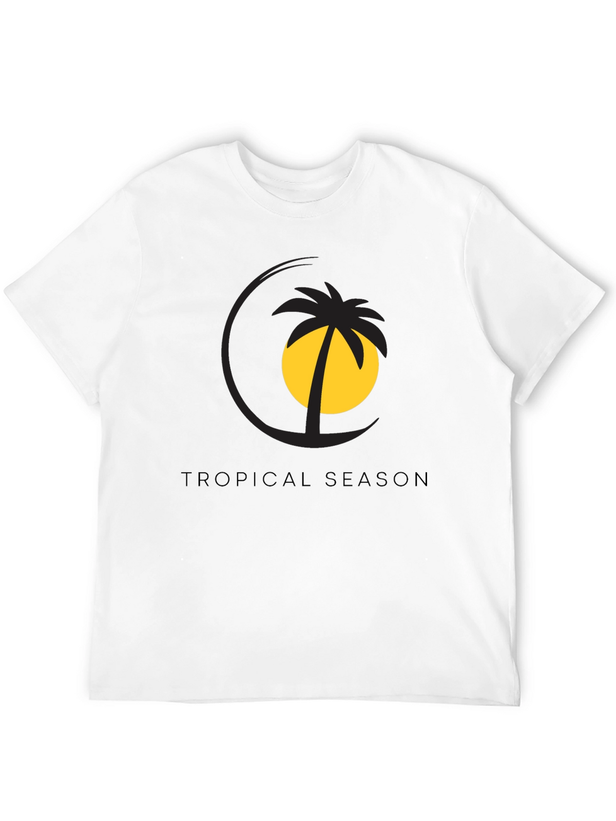 Tropical Season Graphic Tee - Stylish Summer Vibes
