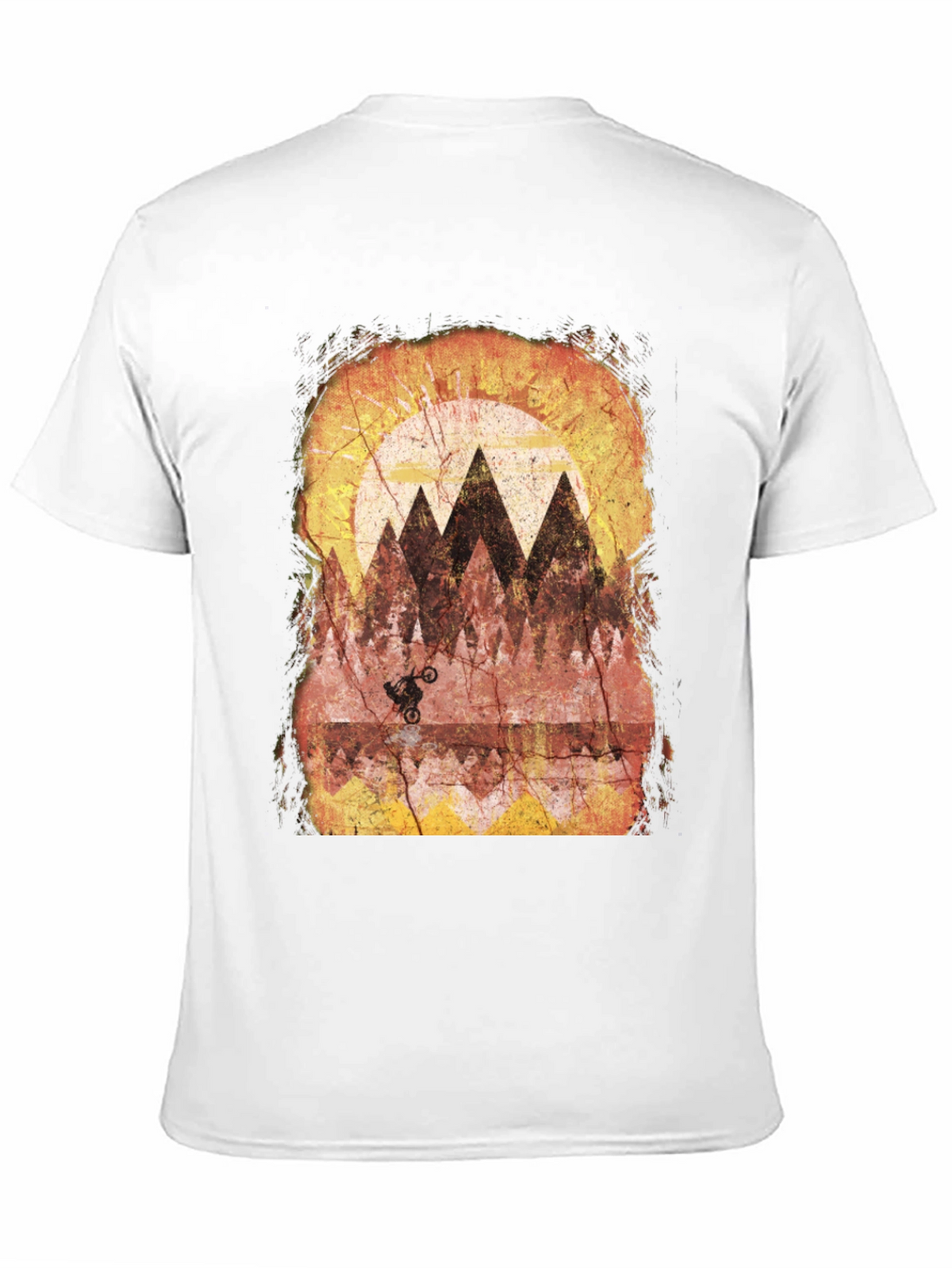 Mountain Bike Rider Graphic T-Shirt