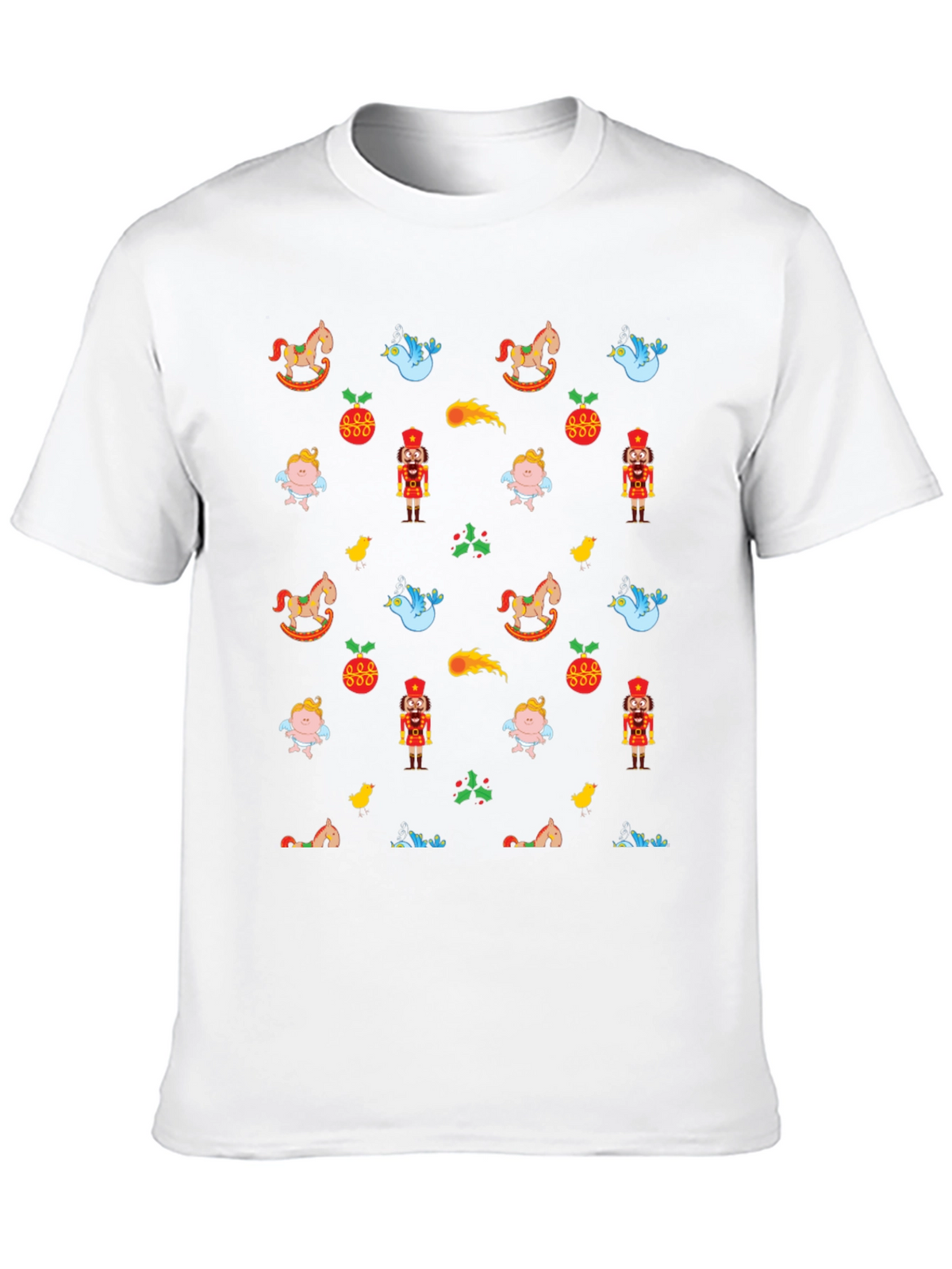 Festive Patterned T-Shirt