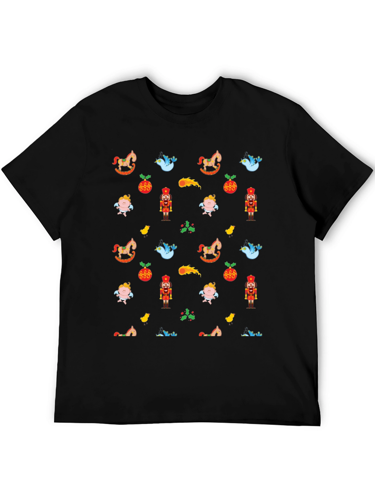 Festive Patterned T-Shirt
