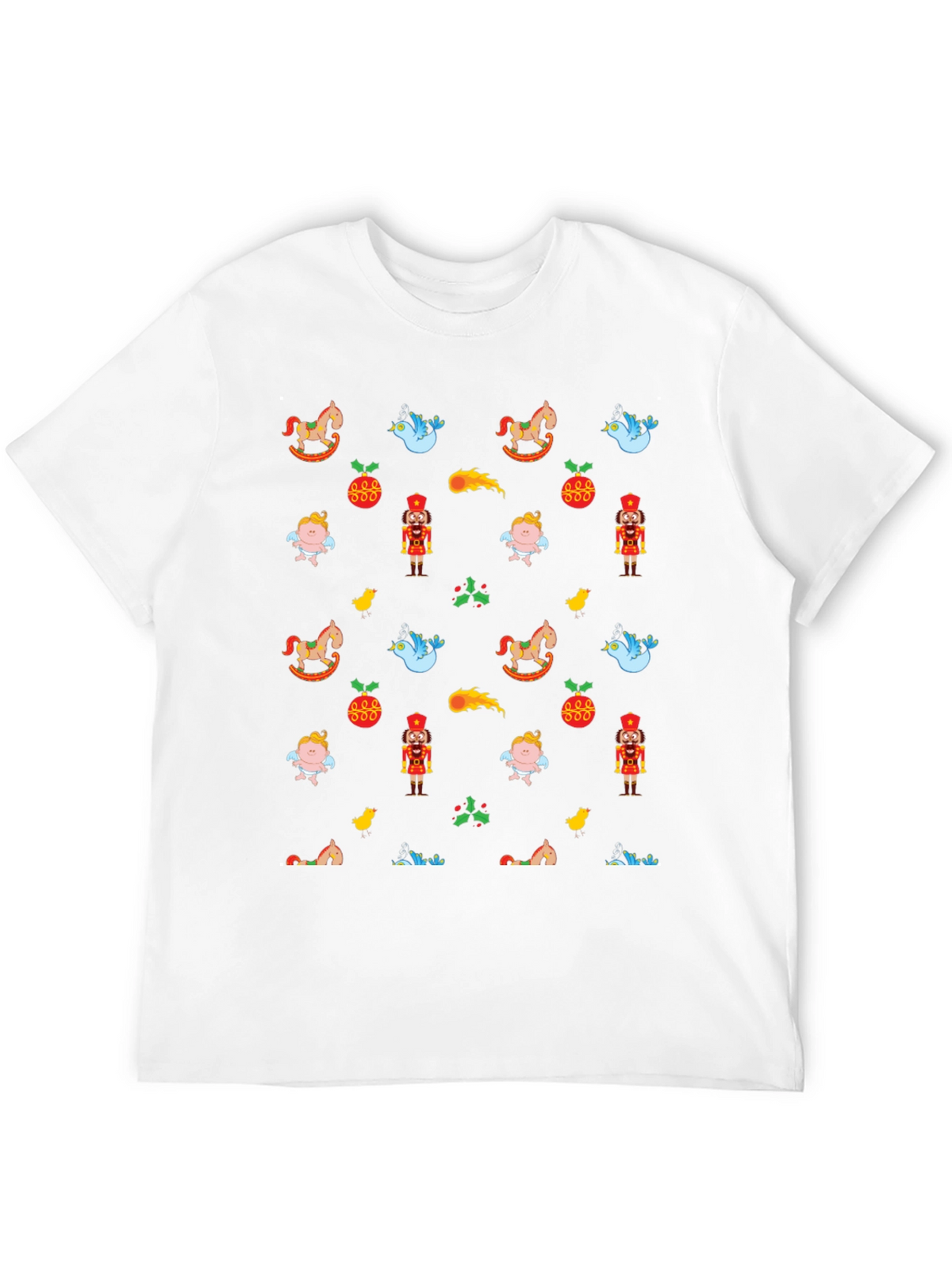 Festive Patterned T-Shirt