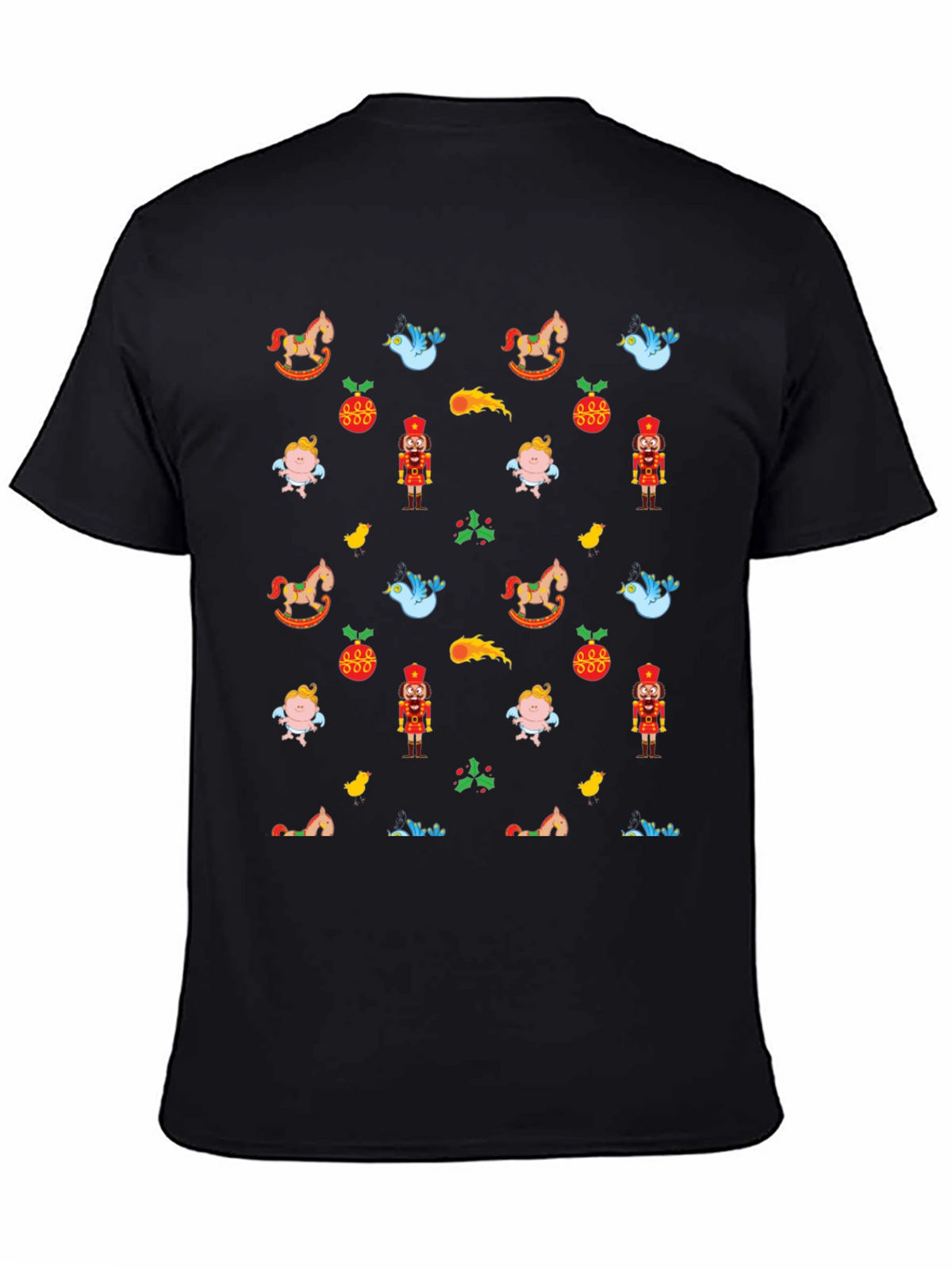 Festive Patterned T-Shirt