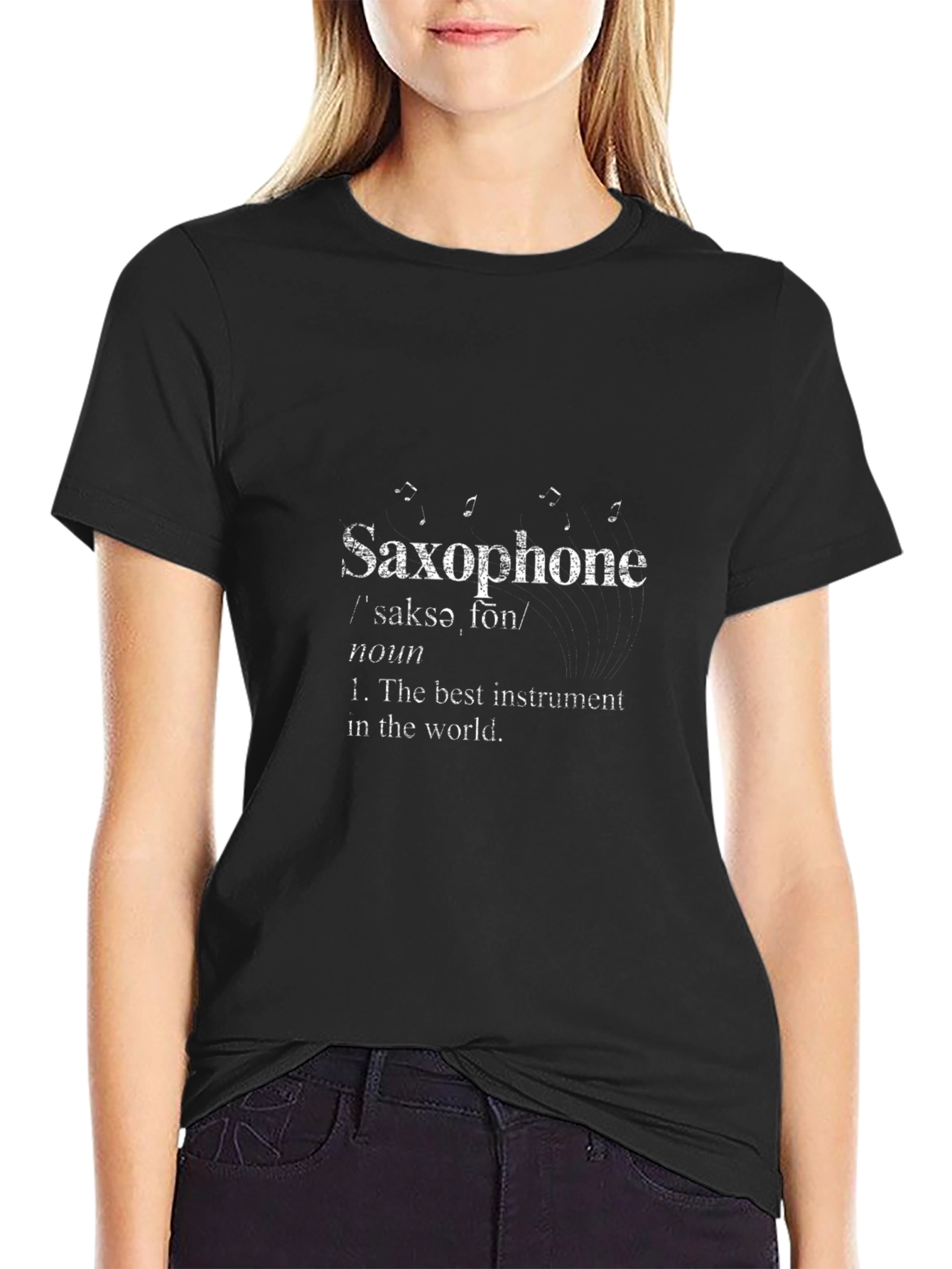 Saxophone Definition T-Shirt - Musicians Apparel