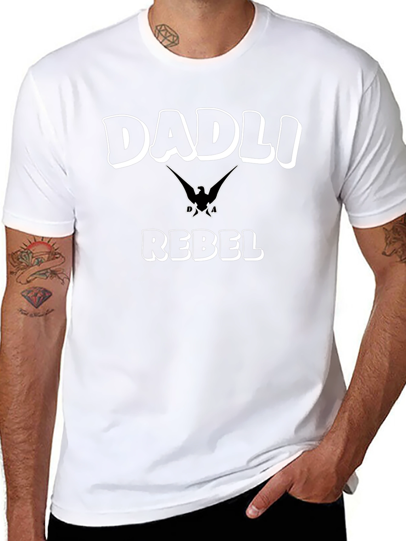 Dadli Rebel Black T-Shirt