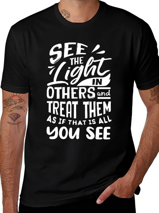 See the Light Inspirational Graphic Tee
