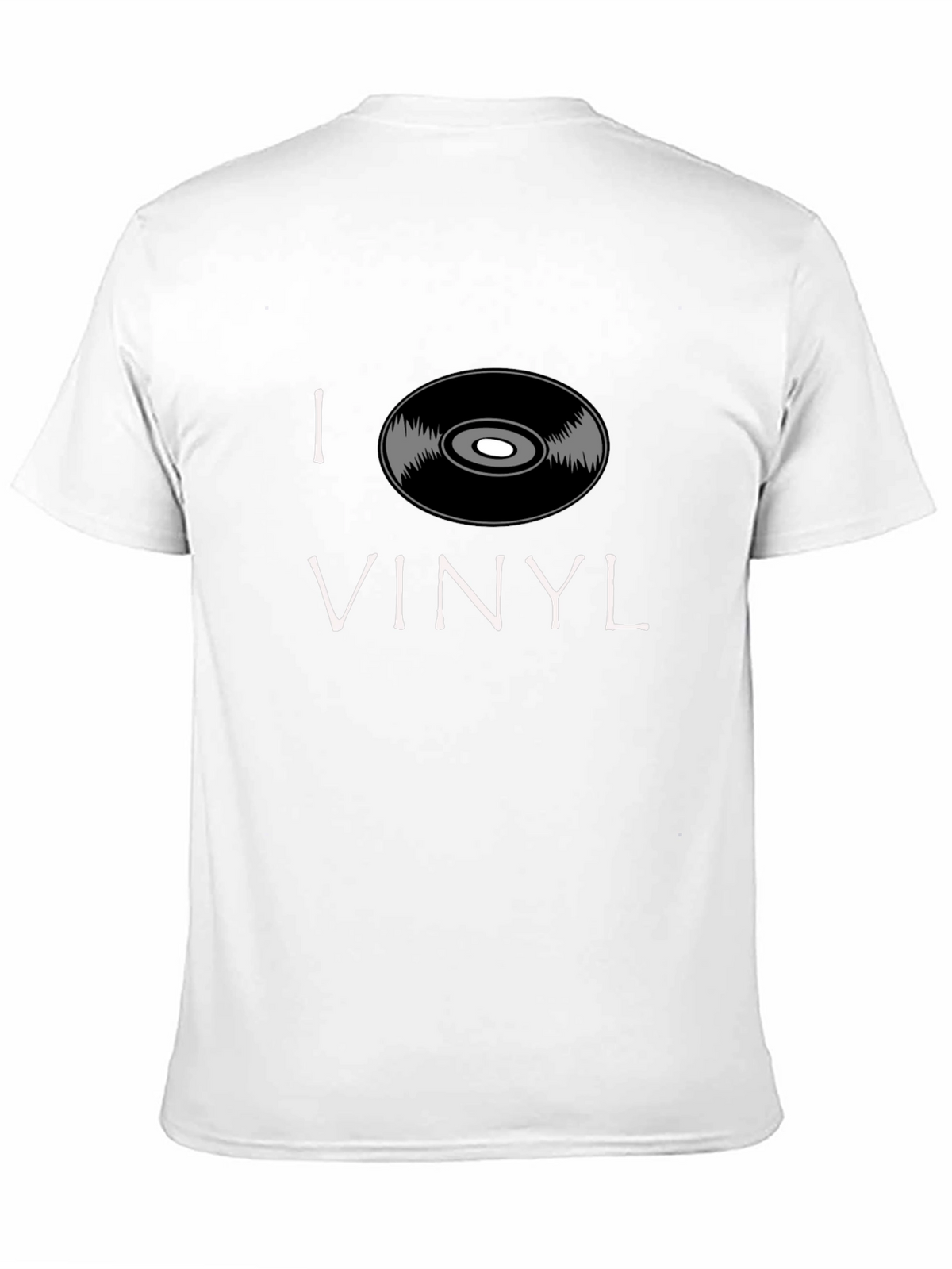 I Love Vinyl Black T-Shirt