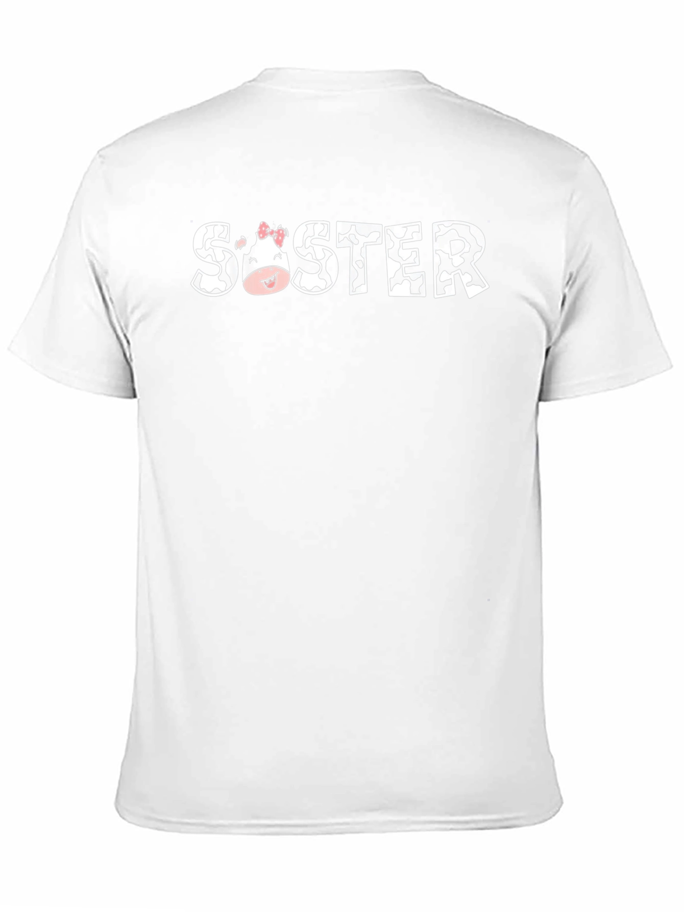 Cow Print Sister T-Shirt