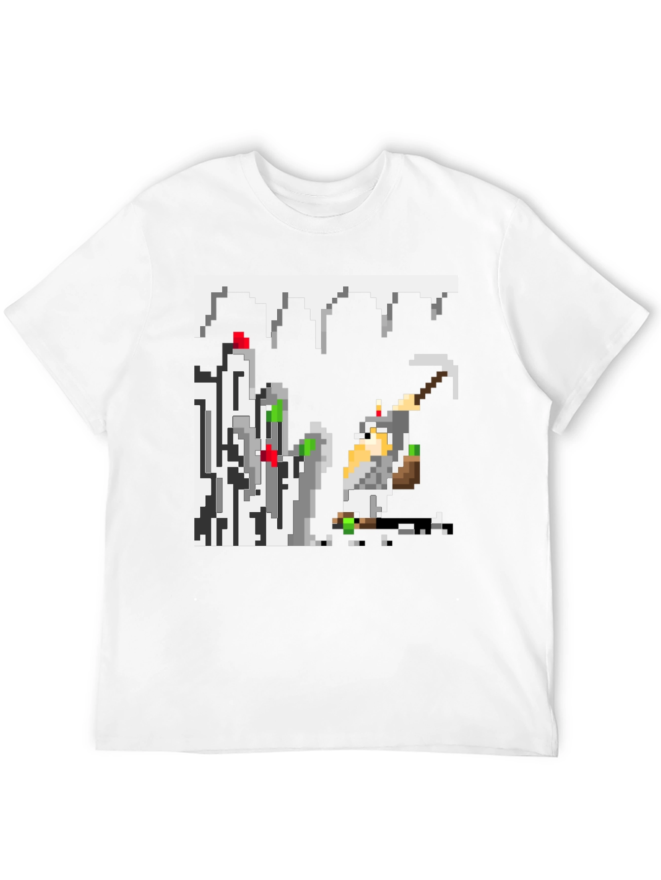 Pixel Miner Black T-Shirt