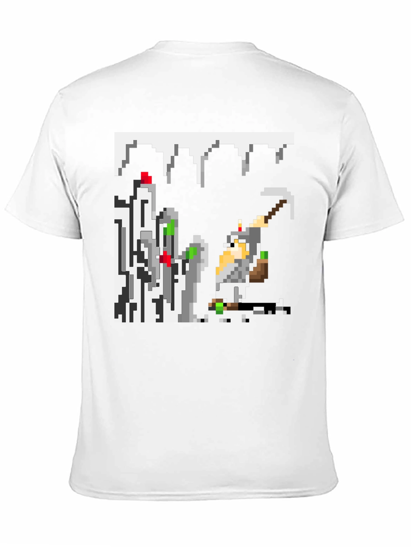 Pixel Miner Black T-Shirt