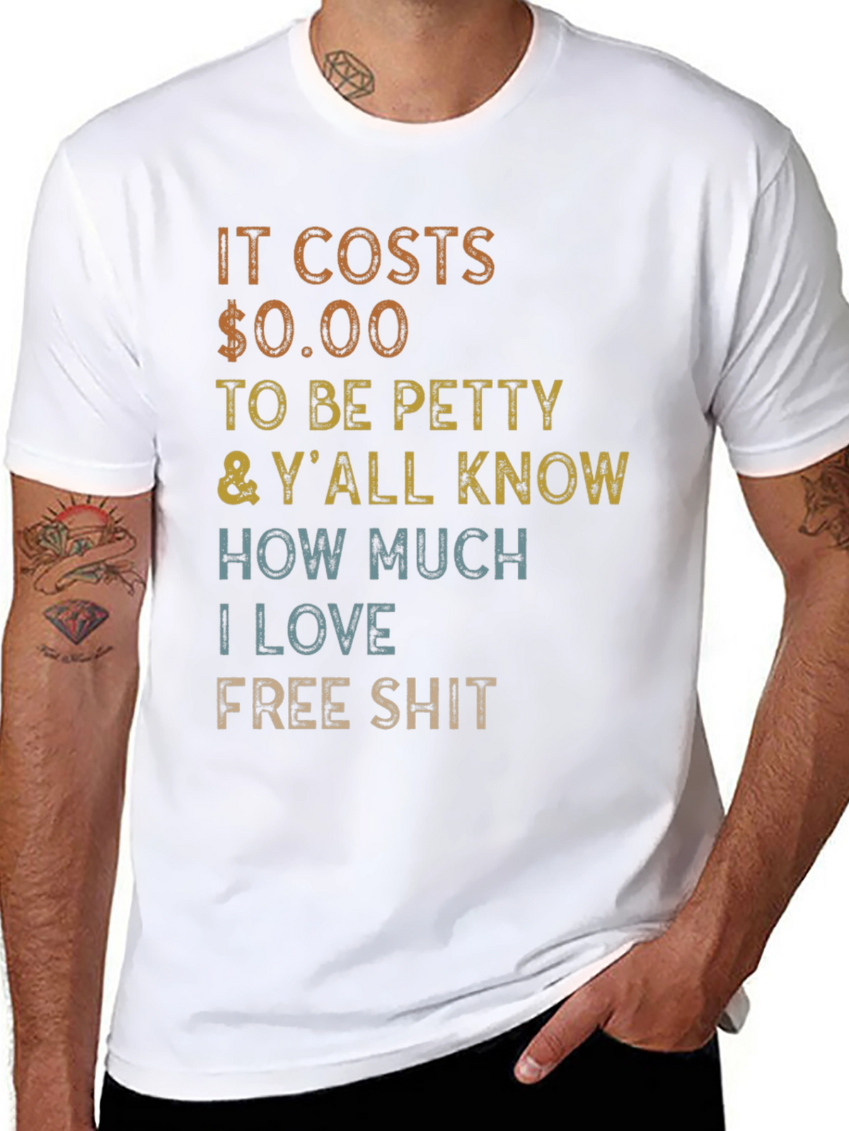 It Costs $0.00 to Be Petty T-Shirt
