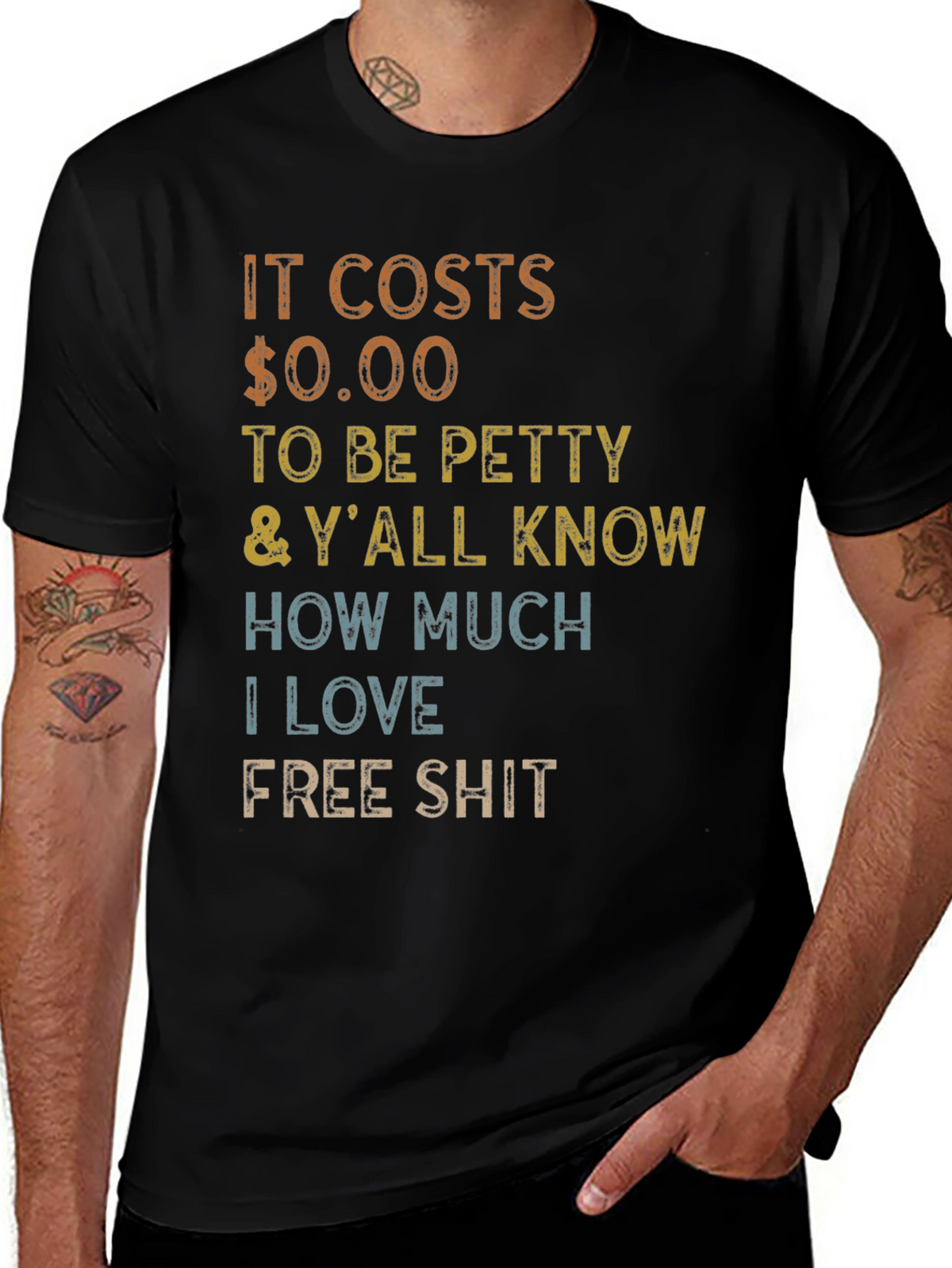 It Costs $0.00 to Be Petty T-Shirt