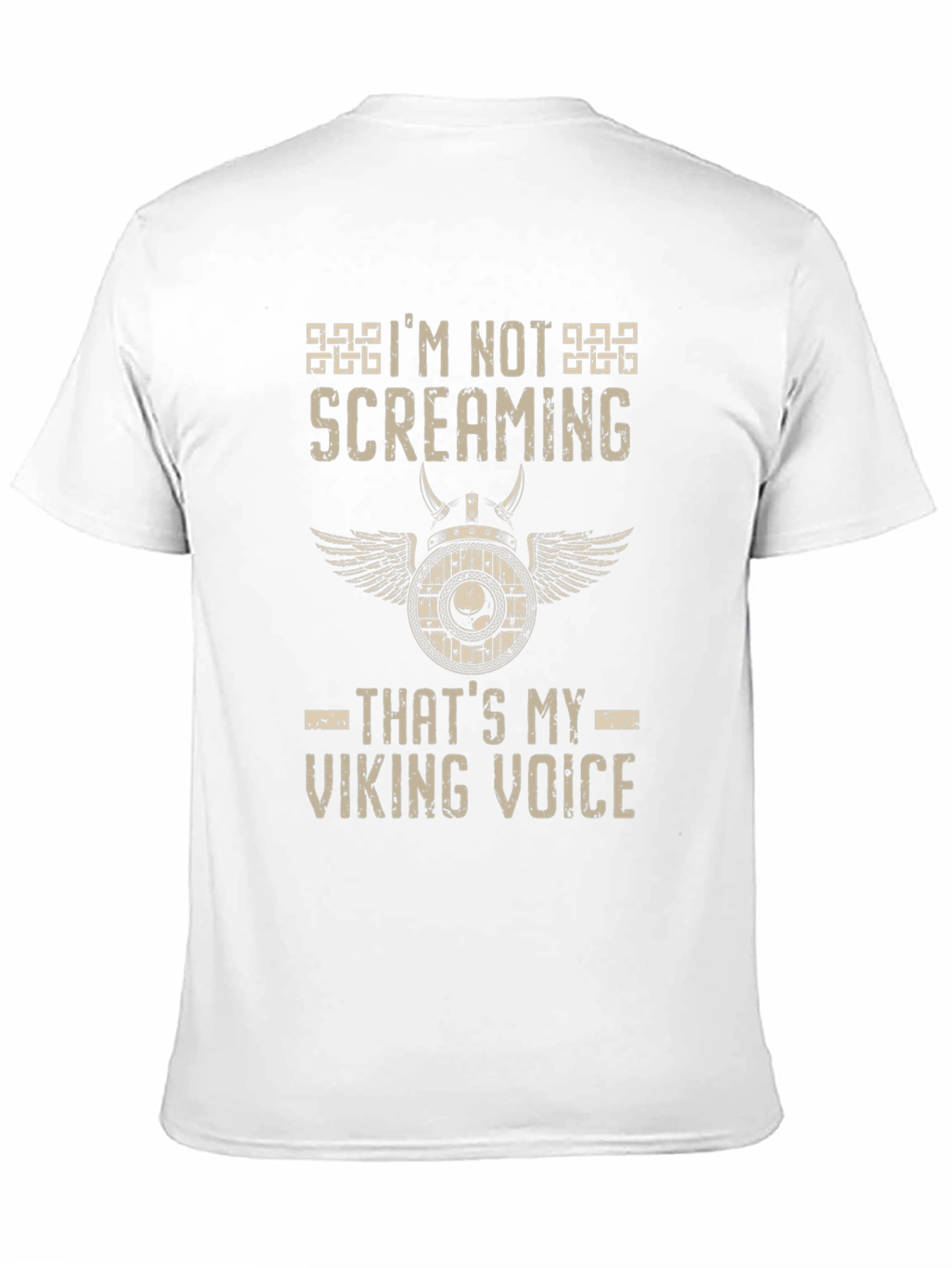 Viking Voice T-Shirt - Funny Viking Design Tee
