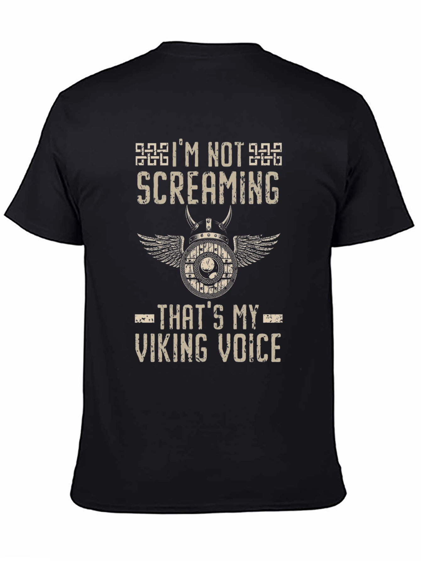 Viking Voice T-Shirt - Funny Viking Design Tee