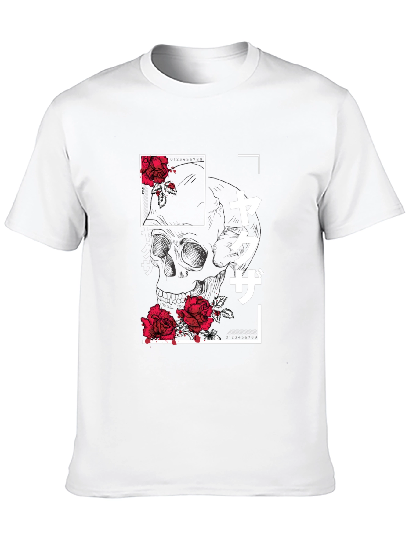 Skull & Roses Graphic Tee