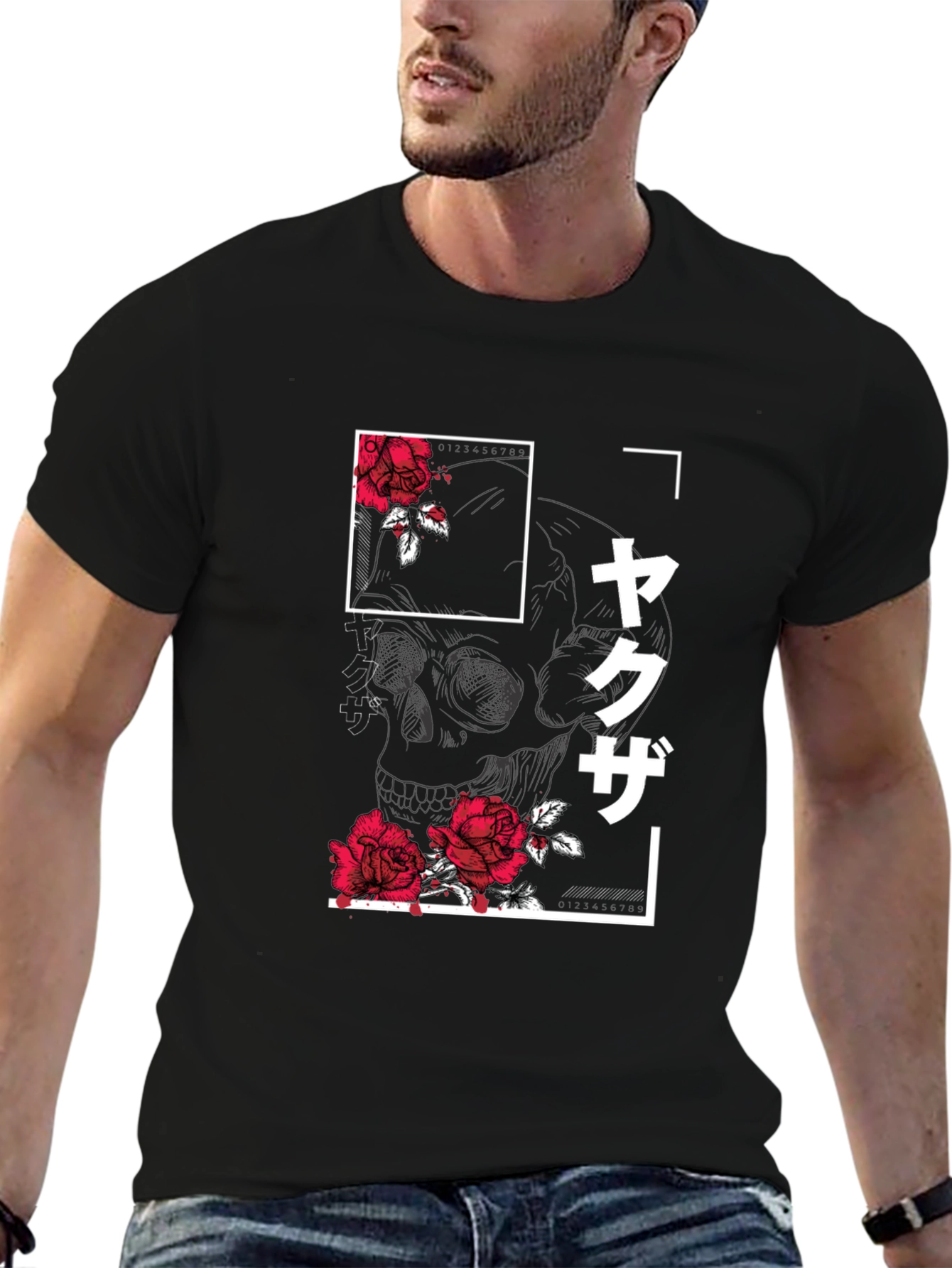 Skull & Roses Graphic Tee