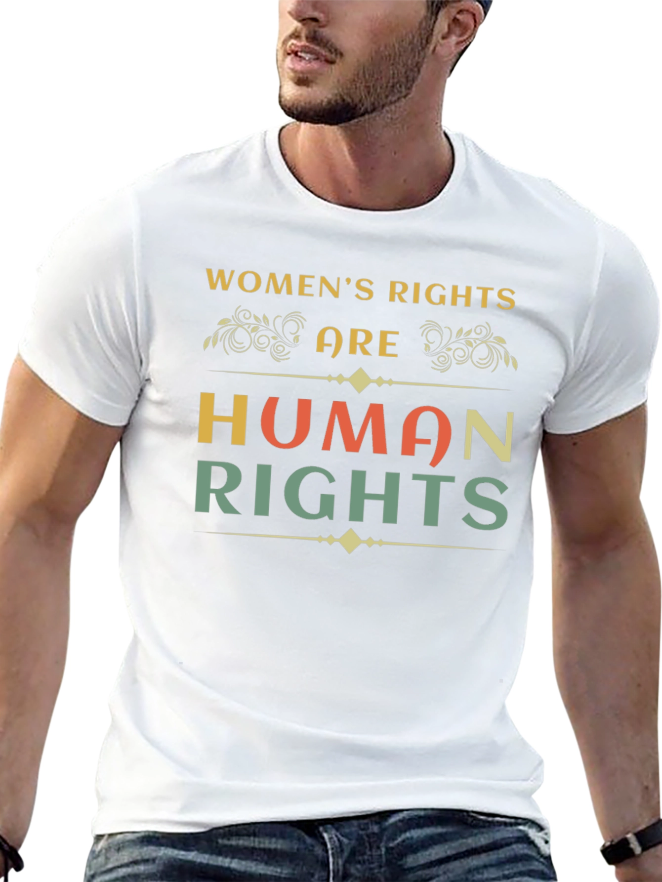 Womens Rights Are Human Rights Graphic T-Shirt