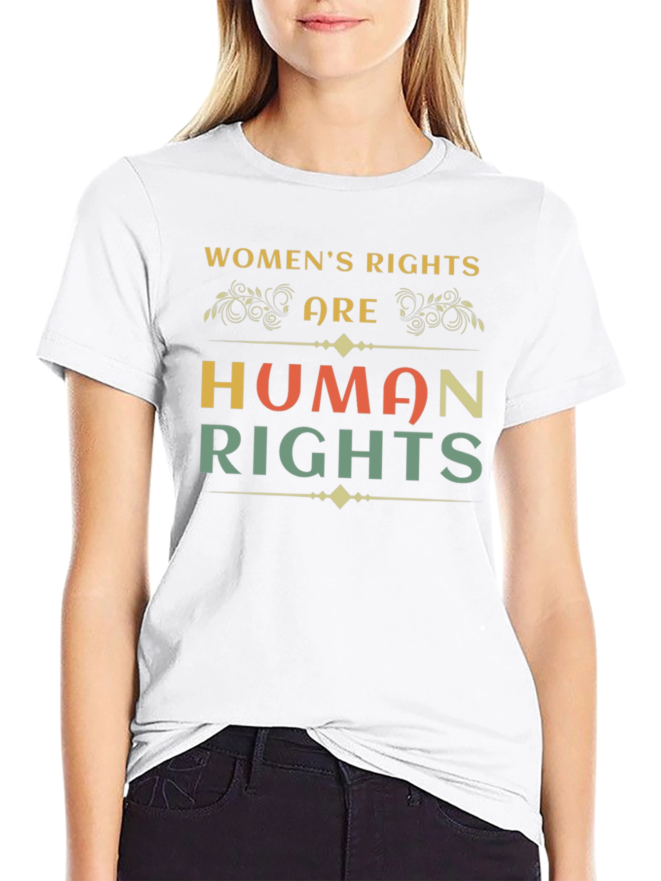 Womens Rights Are Human Rights Graphic T-Shirt