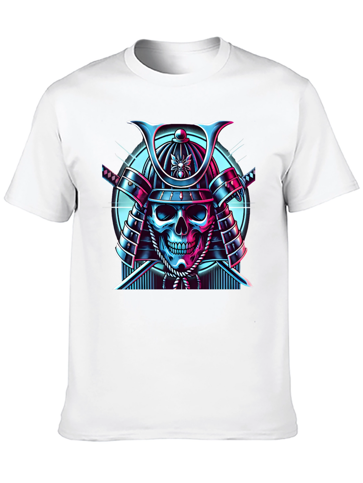 Samurai Skull Graphic Tee