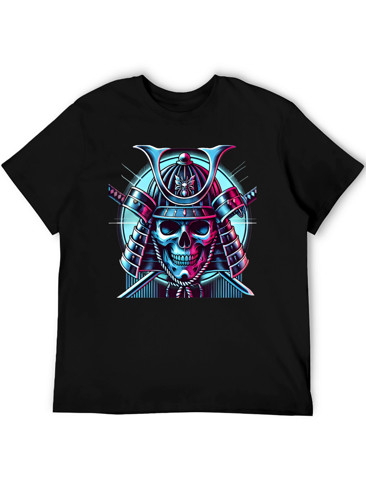 Samurai Skull Graphic Tee