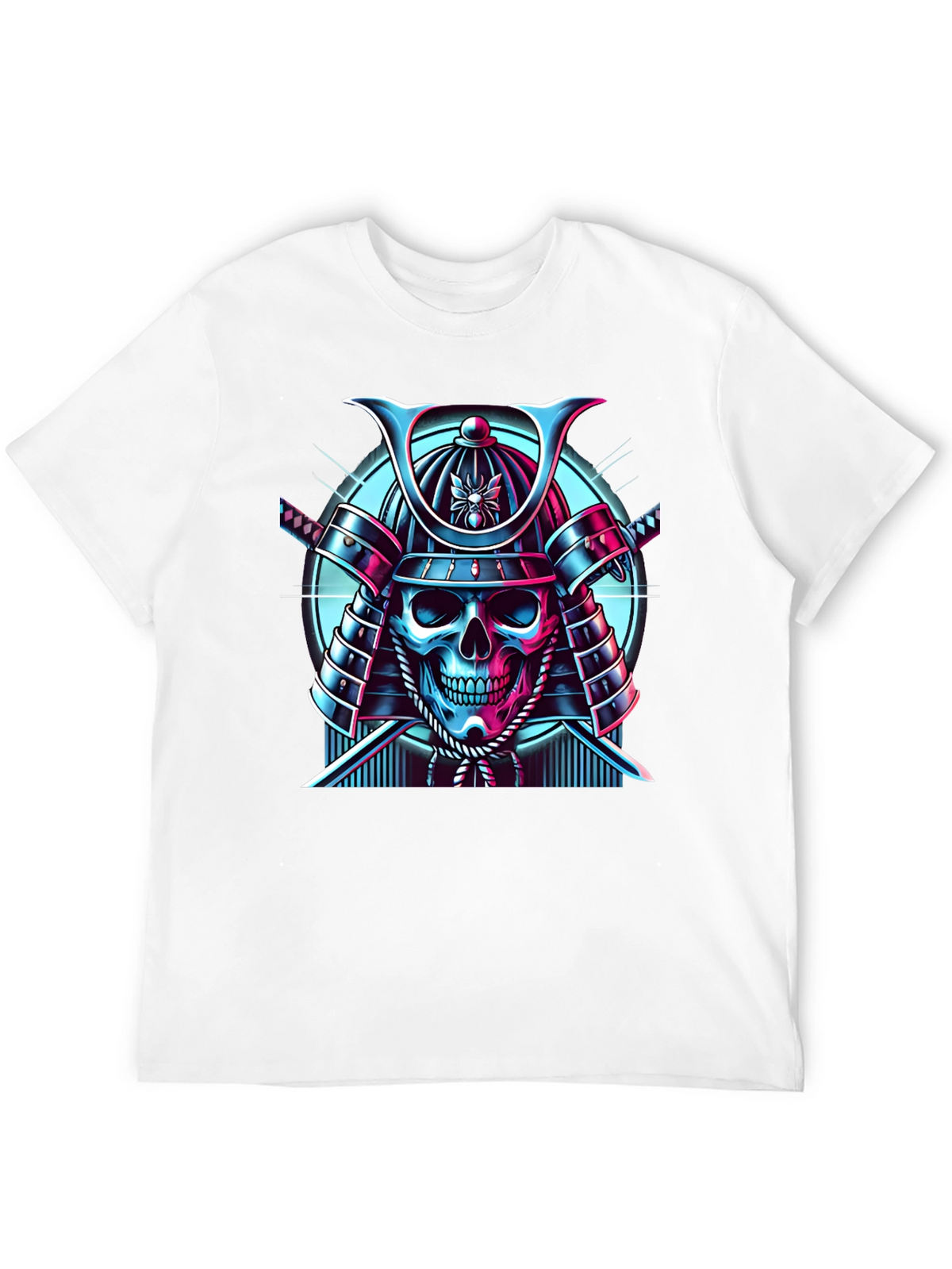Samurai Skull Graphic Tee