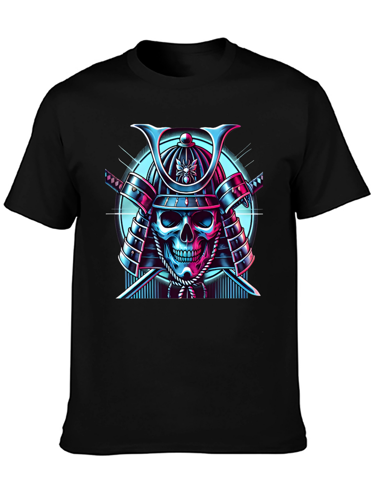 Samurai Skull Graphic Tee