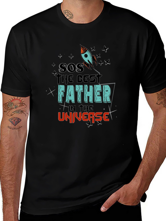 Best Father in the Universe Graphic Tee