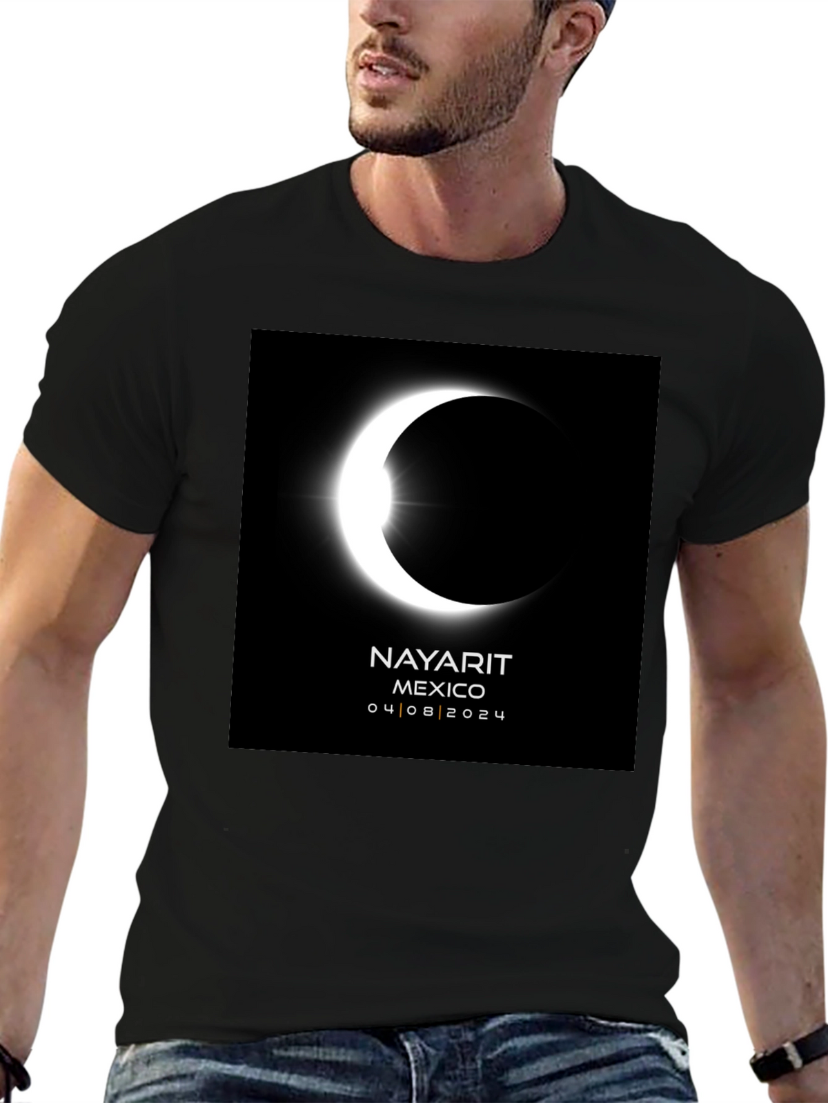 Nayarit Mexico 2024 Eclipse T-Shirt