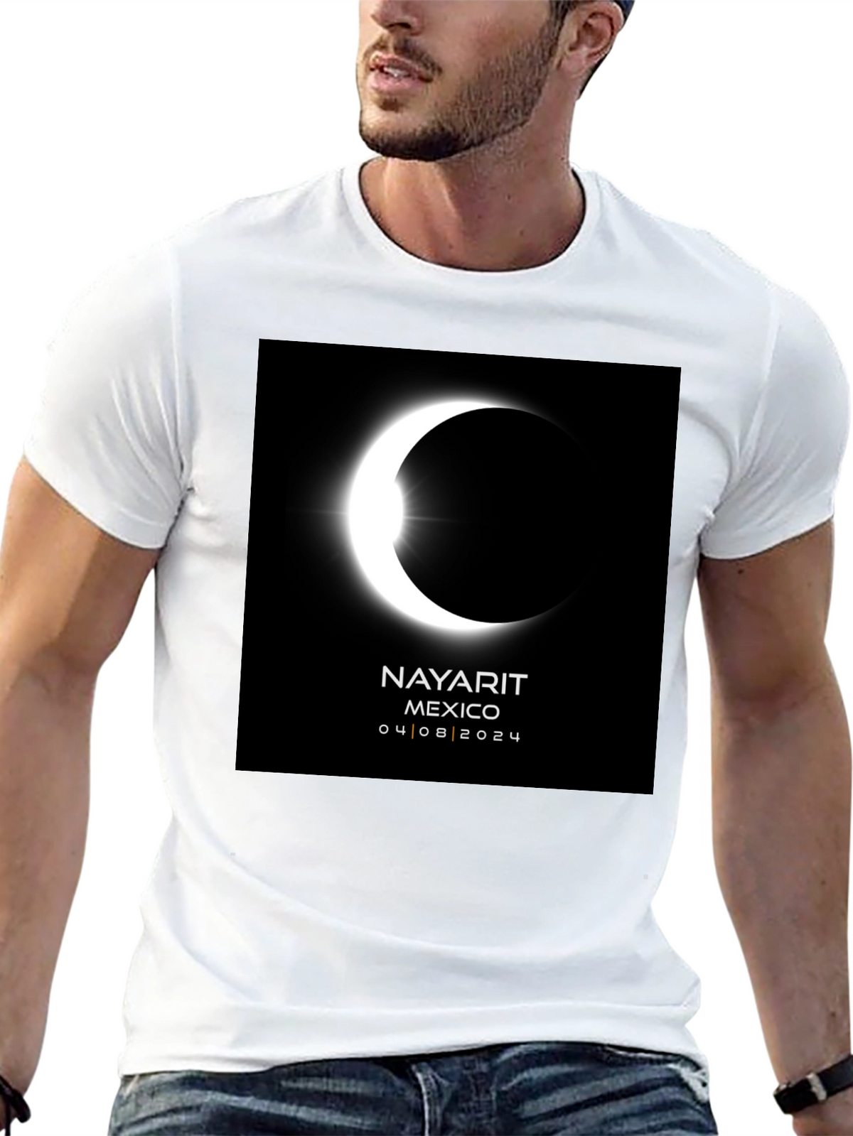 Nayarit Mexico 2024 Eclipse T-Shirt