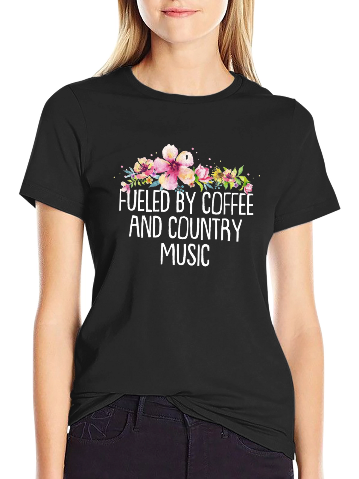 Fueled by Coffee and Country Music T-Shirt