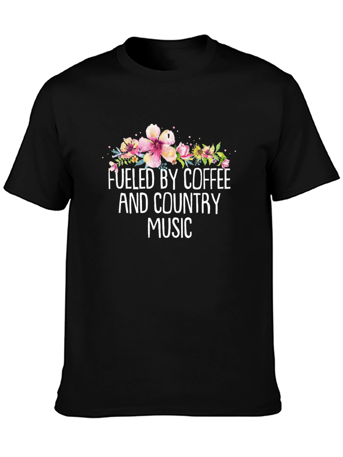 Fueled by Coffee and Country Music T-Shirt