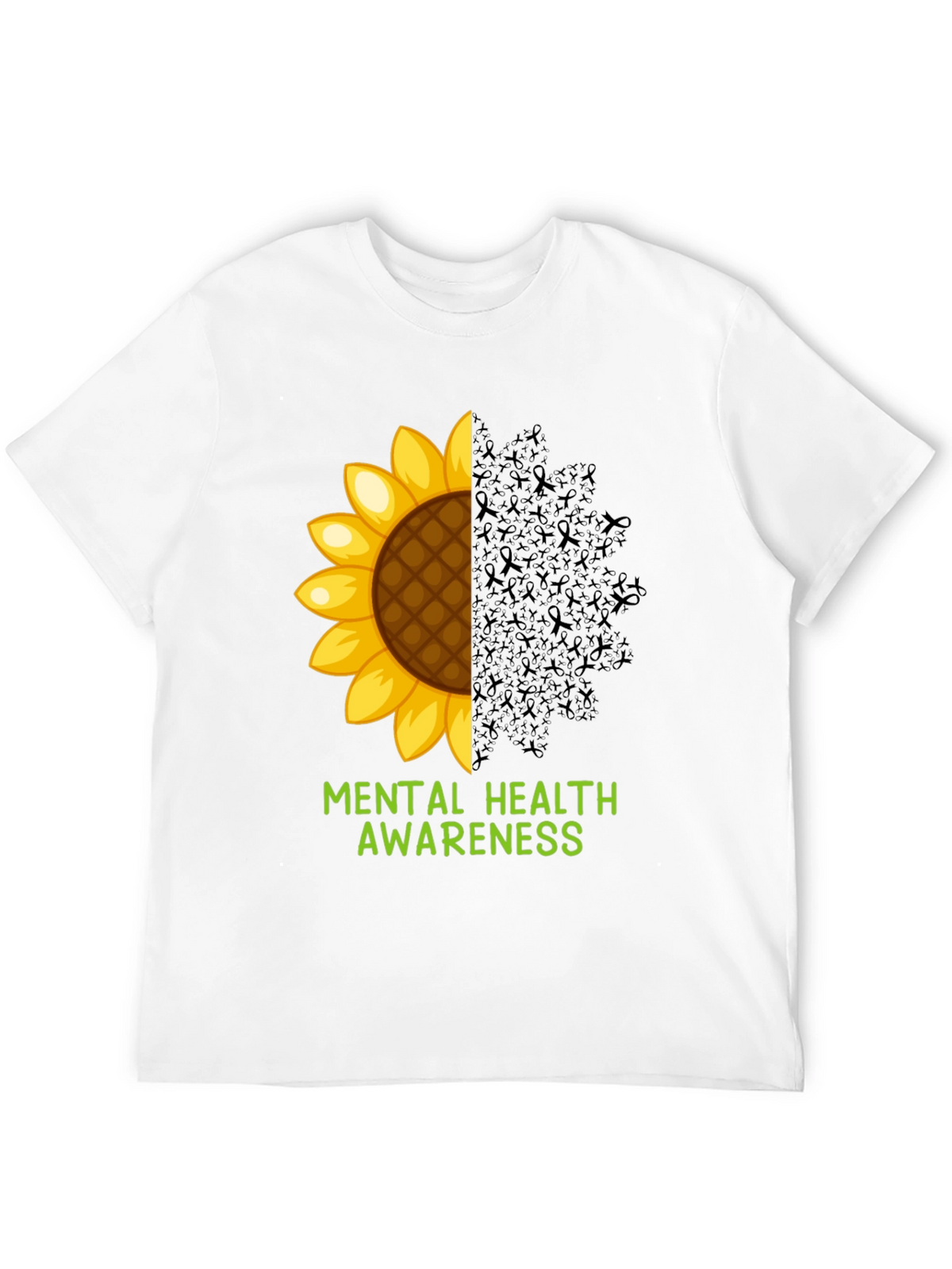 Mental Health Awareness Sunflower T-Shirt